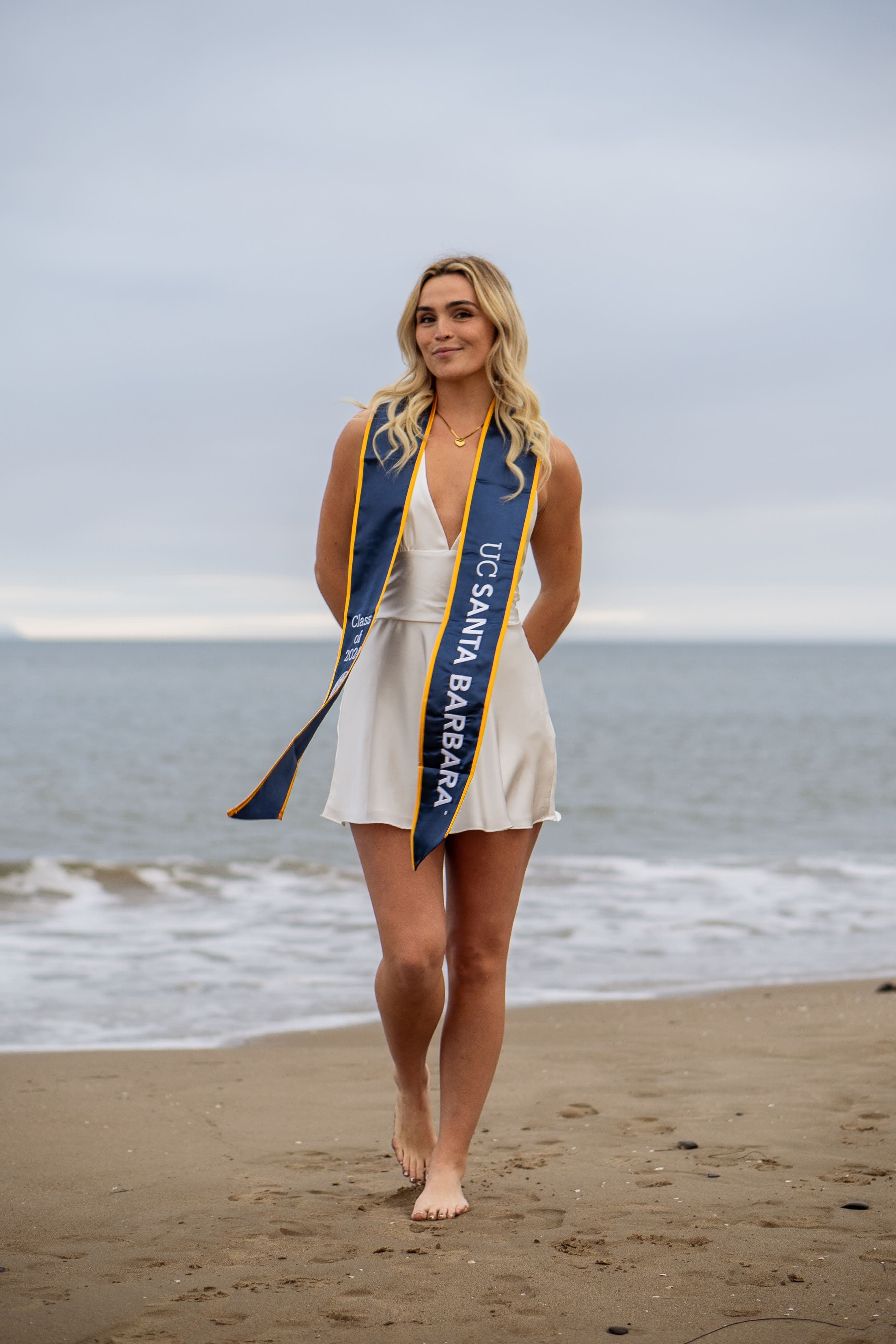 Graduate celebration moment